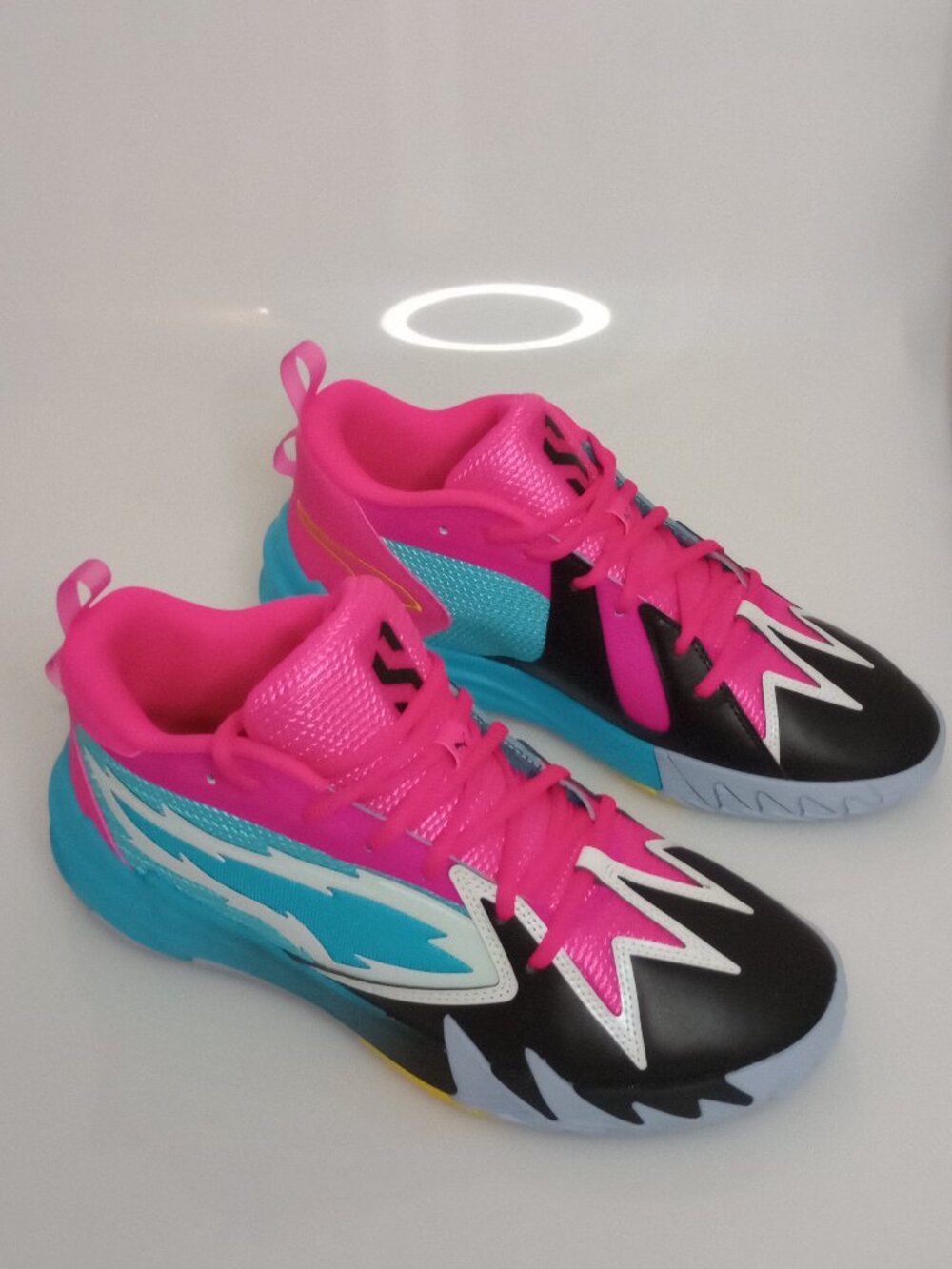 PUMA x LaMelo Ball MB.03 "Miami" Y2K Vibe Teal/Pink/Black size 9